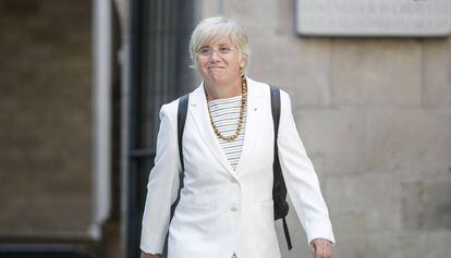 The ex-regional minister of education in Catalonia, Clara Ponsatí.