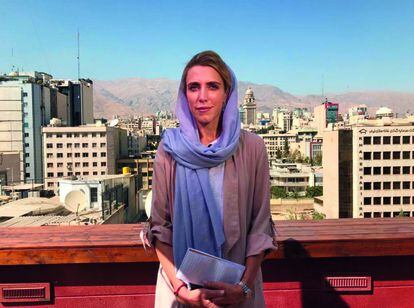 Clarissa Ward reporting from Tehran in 2019.