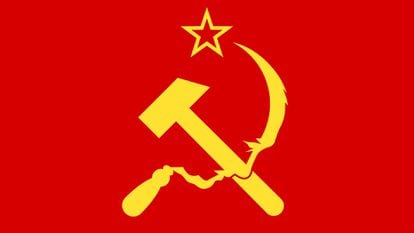 USSR flag.