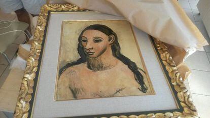 The Picasso painting belonging to Jaime Botín.