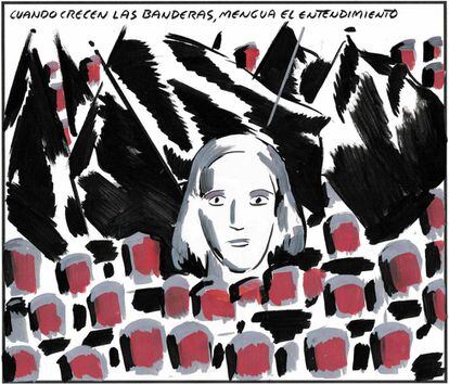 - When the flags wax, understanding wanes
