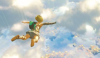 A still from ‘Zelda: Tears of the Kingdom,’ the sequel of ‘Breath of the Wild.’ 