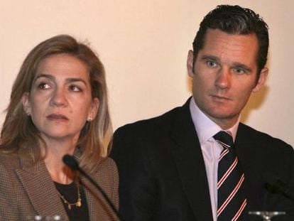 The Duke of Palma, Iñaki Urdangarin, and his wife, Princess Cristina, in a photo from 2007.
