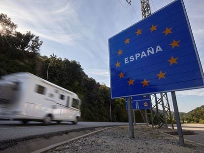 Road travel from France will undergo border checks starting on Tuesday.