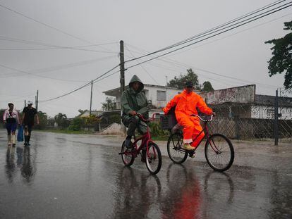 Hurricane Ian in Coloma, Cuba