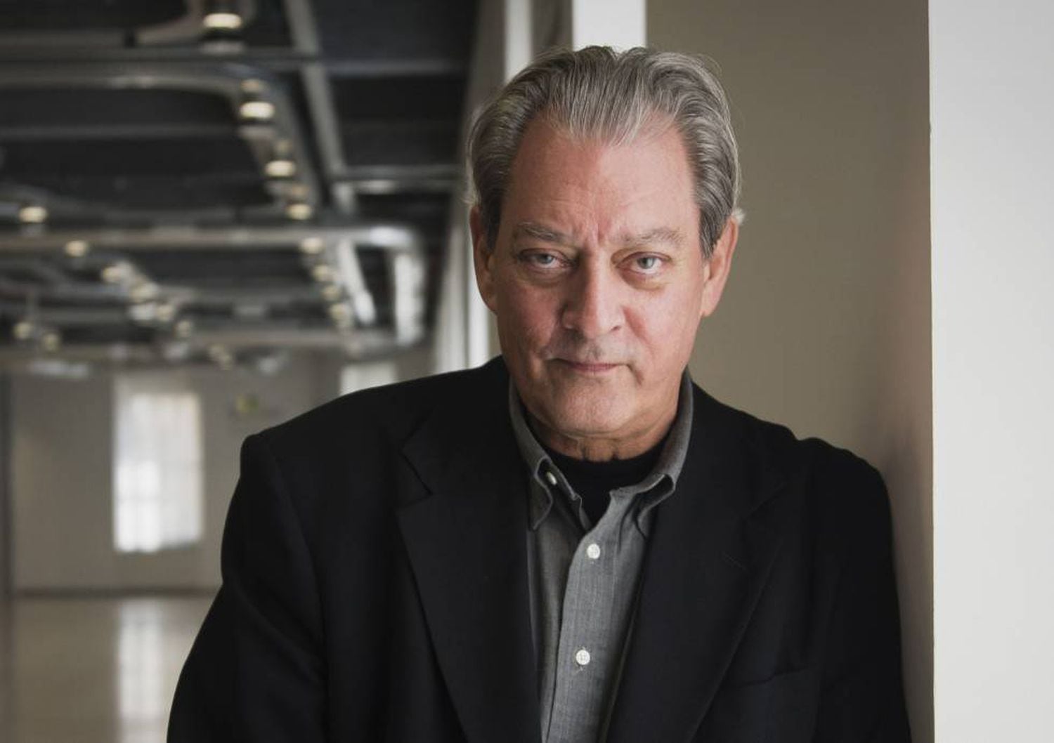 US author Paul Auster, in Madrid.