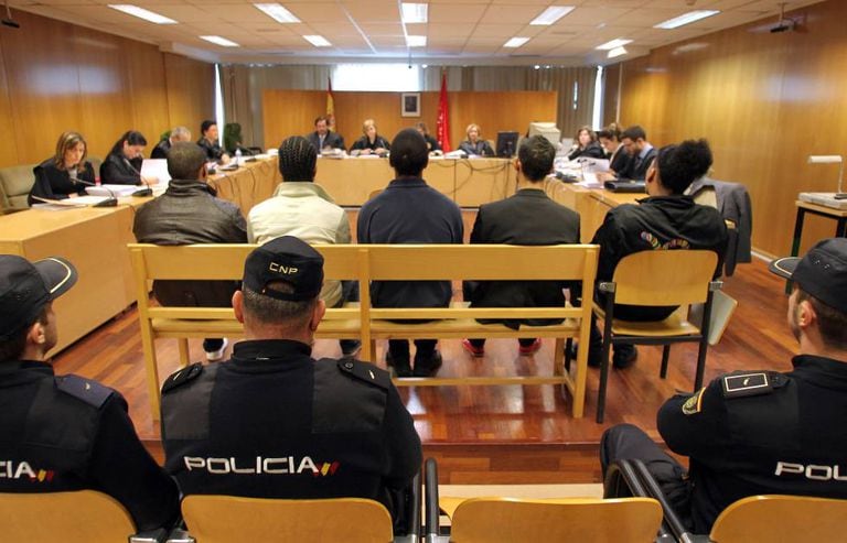 A Madrid court hearing in 2011.