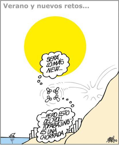 – Summer's new challenges. – You can say it's the next big thing...but this "slippy-sand-spinning" is nonsense.