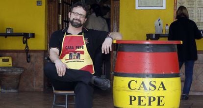 Juan José Navarro, one of the owners of Casa Pepe.
