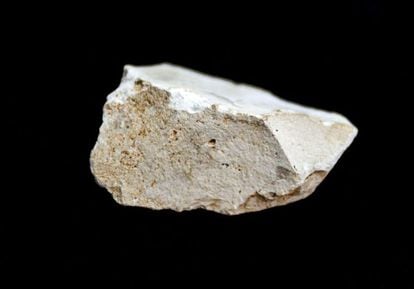 A flint knife found at the Atapuerca site is estimated to be 1.4 million years old.