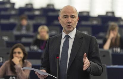 European Economy Commissioner Pierre Moscovici.