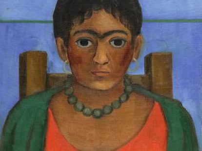 'Niña con collar' by Frida Kahlo.