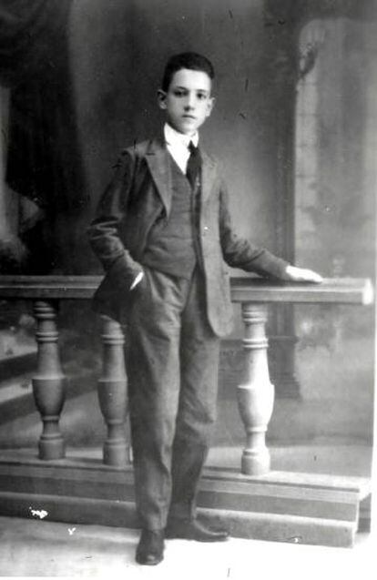 Rafael Méndez at age 15.