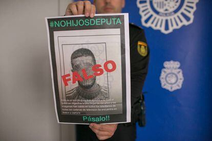 Spanish National Police had to clear Francisco’s name after he was accused of beating an elderly woman.