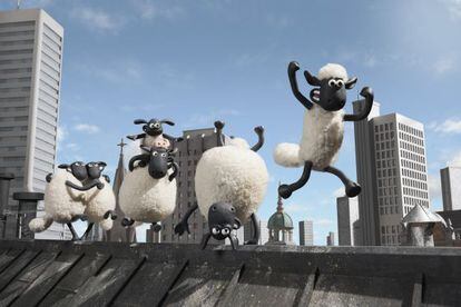 Lambs on the run: &lsquo;Shaun the Sheep.&rsquo;