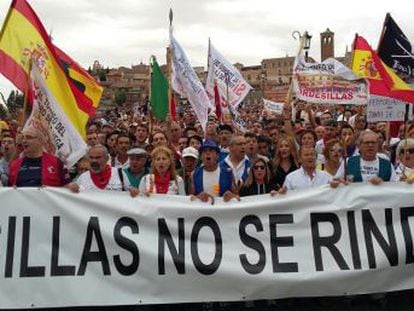 But residents of Tordesillas are deeply unhappy about the ban on their time-honored tradition