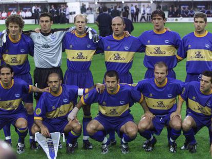 The Alav&eacute;s team that narrowly lost to Liverpool in the 2001 UEFA Cup final. 