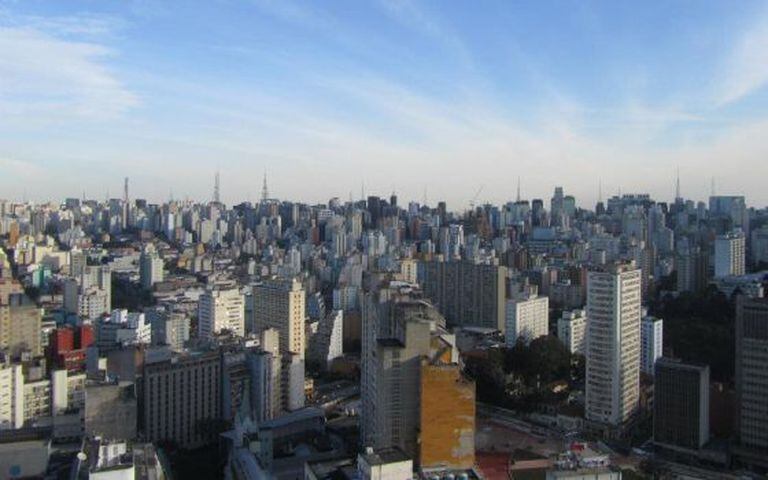View of downtown São Paulo.