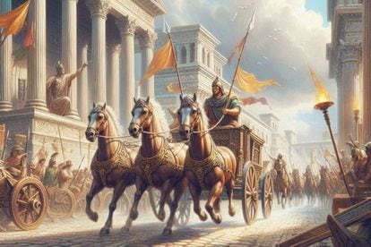 Chariot races were not the only form of vehicle that were part of daily life in Ancient Rome.