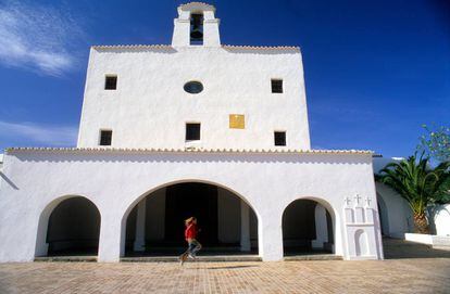 The parish church of Sant Josep de Sa Talaia.