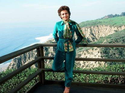 Françoise Gilot in 1982 at her home in La Jolla, California.