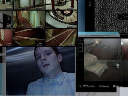 Desktop drama: Elijah Wood in Nacho Vigalondo&rsquo;s &lsquo;Open Windows.&rsquo;