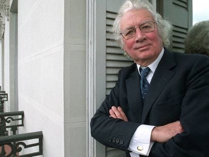 Hugh Thomas, during a visit to Madrid in 2003.