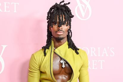 Alton Mason on the red carpet at the Victoria's Secret World Tour 2023 event at The Manhattan Center on September 6, 2023 in New York, New York. 