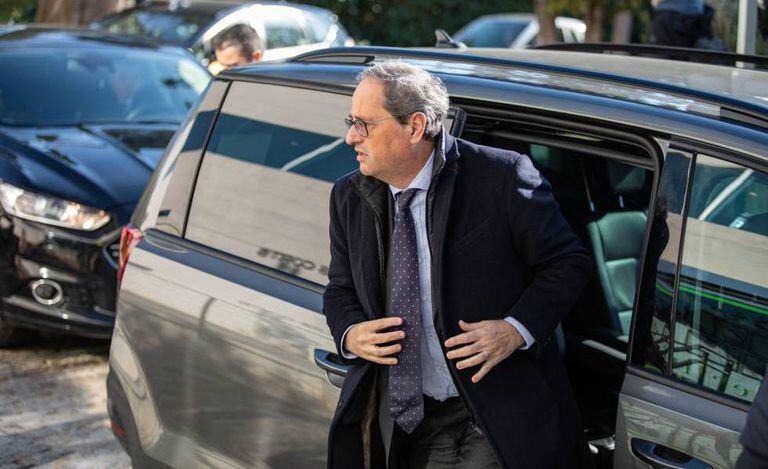 Regional premier Quim Torra.