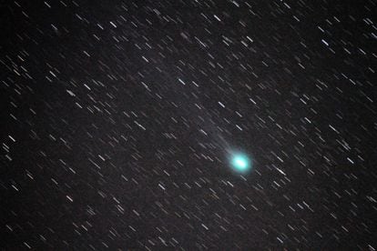 the comet can be observed via naked eye