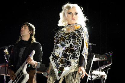 Debbie Harry and Blondie at the Coachella festival in Indio, California, on April 14.