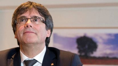 Ousted Catalan leader Carles Puigdemont.