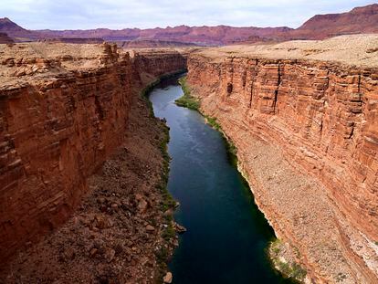 The Colorado River in the upper River Basin is pictured in Lees Ferry