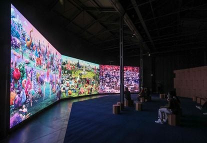 A new exhibition based on Bosch's 'The Garden of Earthly Delights’ at Madrid's Matadero cultural center.