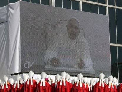 Some 20,000 people attended the beatification ceremony in Tarragona, which included a video message from the pope.