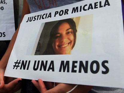 A march on Saturday to protest Micaela’s death.