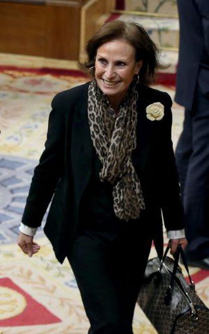 Mercè Pigem in 2013 when she was a deputy for CiU.