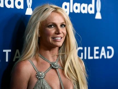 Britney Spears at the GLAAD Awards gala in Beverly Hills, in April 2018.