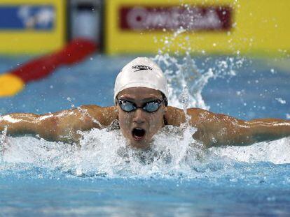 Mireia Belmonte won three gold medals and a silver at the 2010 FINA Short Course World Championships in Dubai. 