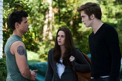 The 'Twilight' love triangle.