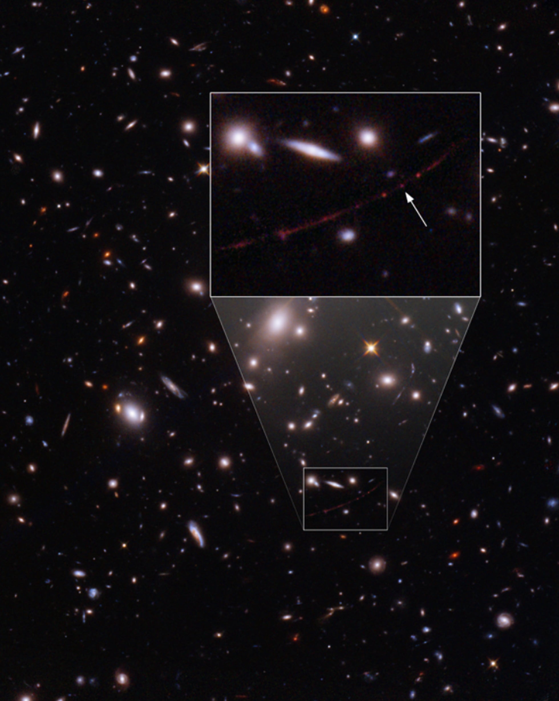 James Webb Telescope Captures New Image of Farthest Star Ever Detected