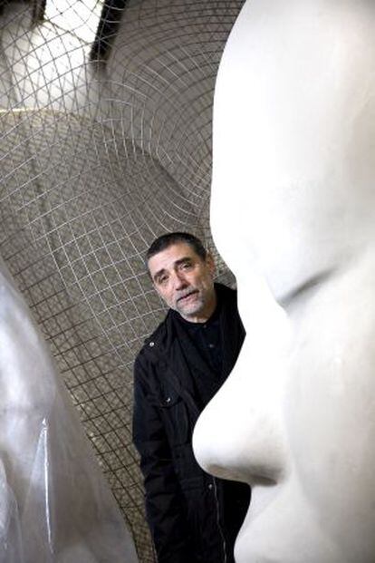 Sculptor Jaume Plensa.