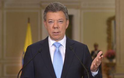 Colombia&#039;s President Juan Manuel Santos.