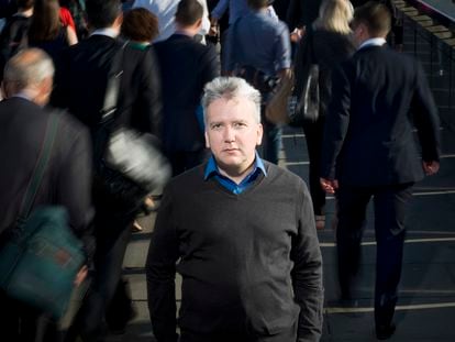 Cultural critic Mark Fisher pictured on July 31, 2014, in London.