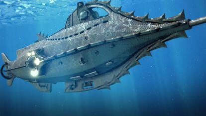 The ‘Nautilus’ submarine from Disney’s 1954 adaptation of the Jules Verne novel, ‘20,000 Leagues Under the Sea.’