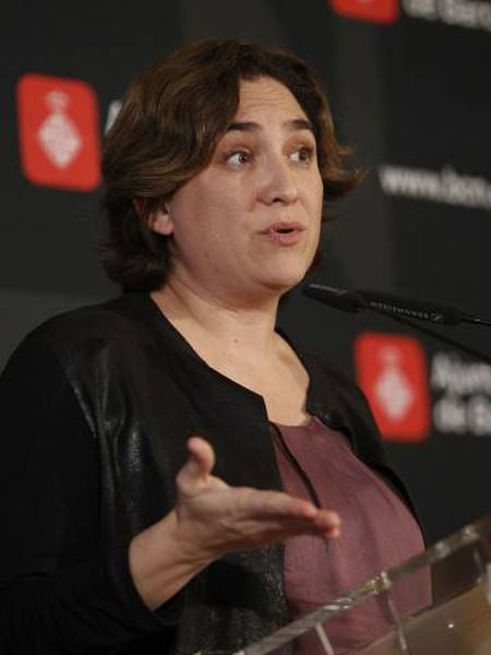 Barcelona's Mayor Ada Colau.