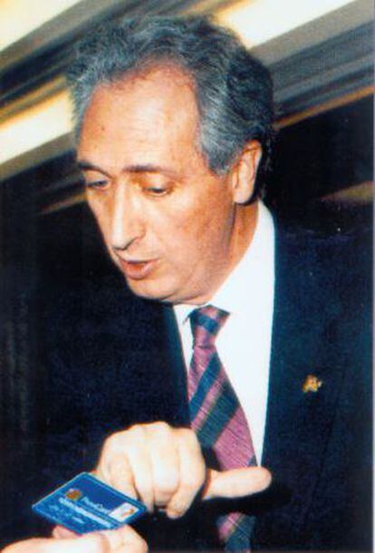 An archive photograph of Publio Cord&oacute;n, kidnapped in 1995.