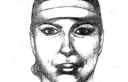 Sketch of "Diana, the bus driver hunter" released by Mexican police.