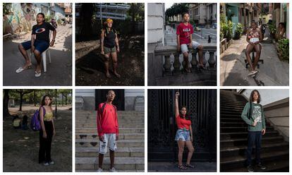 Young Brazilians in Rio de Janeiro who registered to vote in the October 2 elections.