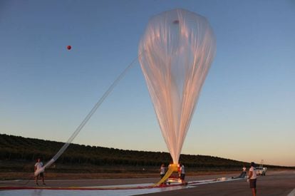 A balloon owned by the Spanish company Zero 2 Infinity.